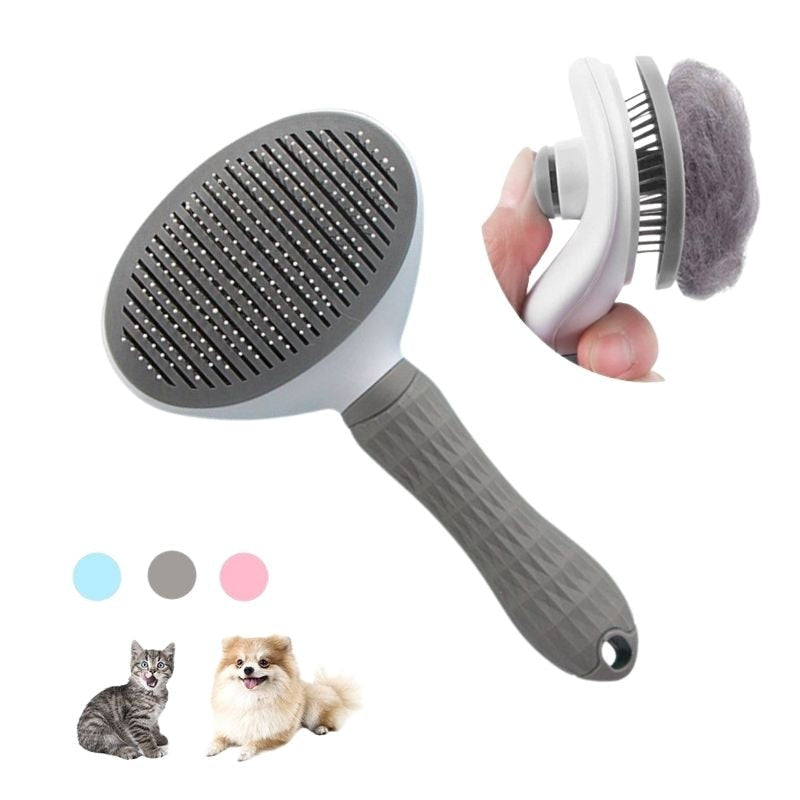 Pet Dog Hair Brush Cat Comb Grooming And Care Cat Brush